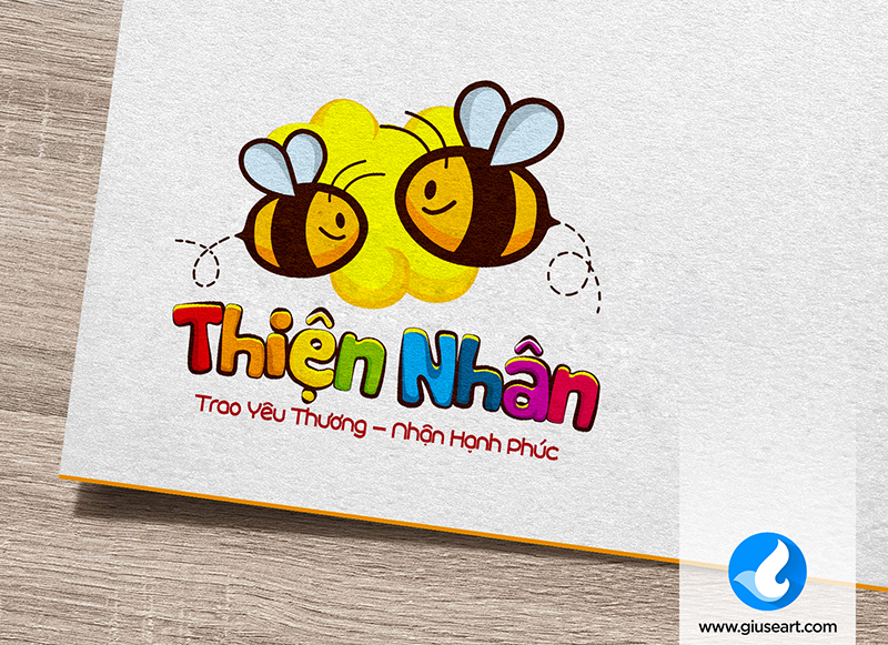 Thiết kế bộ thương hiệu Mầm non Tư thục Thiện Nhân
